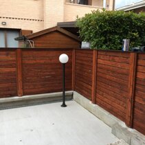 Parete divisoria per giardino