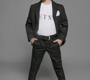 Smoking con T-shirt ETN