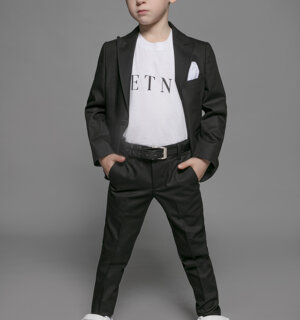 Smoking con T-shirt ETN