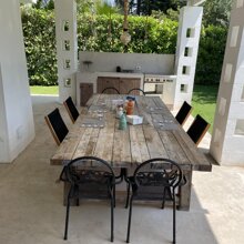 Tavolo da pranzo patio esterno