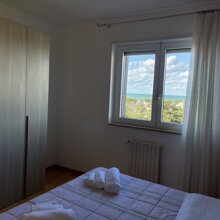 Camera da letto matrimoniale vista mare