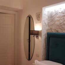 Camera da letto e ingresso bagno