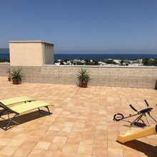 Terrazzo Solarium al piano superiore