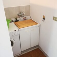 Zona lavanderia e Lavatrice
