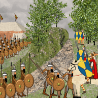 Orlando alle gole di Roncisvalle