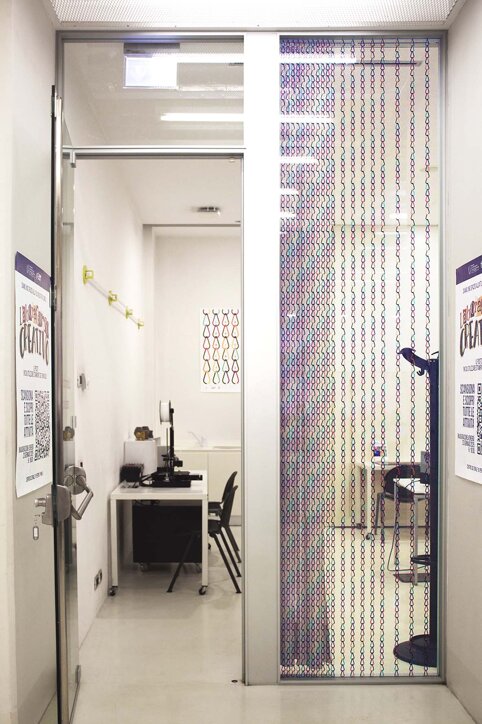 makerspace interior design, multifunctional space design, design spazi polifunzionali, laboratorio creativo il pertini cinisello, progettazione interni laboratorio creativo, design interni polifunzionali milano