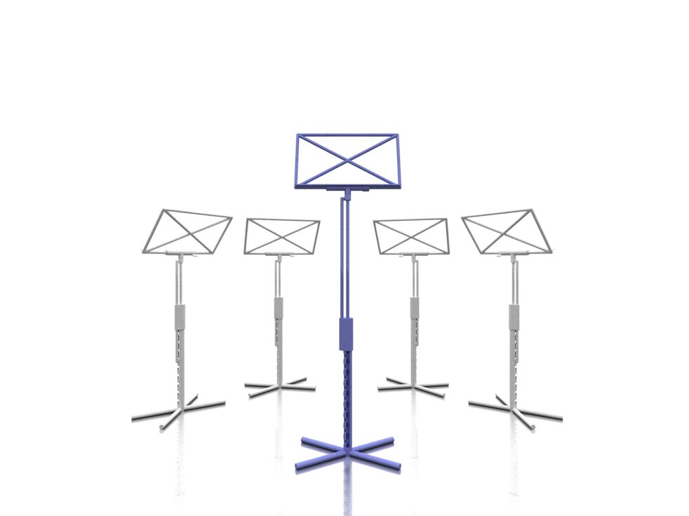 villa pennisi music stand, villa pennisi concorso design, contemporary music stand design, music stand designer, italian music stand designer, music stand concept design