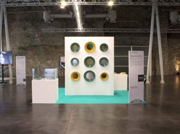 exhibition booth design, booth designer, made in mida mostra firenze, passaggi di stato mirrors exhibition, mostra dell'artigianato firenze, floriana pastore design product, floriana pastore design exhibition, montelupo fiorentino ceramics, italian contemporary ceramics, 