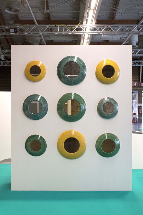 exhibition booth design, booth designer, made in mida mostra firenze, passaggi di stato mirrors exhibition, mostra dell'artigianato firenze, floriana pastore design product, floriana pastore design exhibition, montelupo fiorentino ceramics, italian contemporary ceramics, 