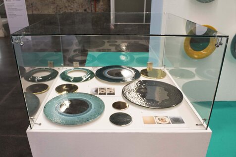 exhibition booth design, booth designer, made in mida mostra firenze, passaggi di stato mirrors exhibition, mostra dell'artigianato firenze, floriana pastore design product, floriana pastore design exhibition, montelupo fiorentino ceramics, italian contemporary ceramics, 