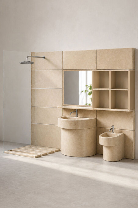 modular bathroom fixtures design, modular bathroom design for contract, customize bathroom fixtures, bathroom wall unit design, designer sanitari ceramica, bagno personalizzabile contract design, sanitari e accessori ceramica bagno design, product design studio milano, industrial design milano, creative contract bathroom design, innovative bathroom fixtures for contract projects, motion graphics for product design, animazioni creative prodotto per social,