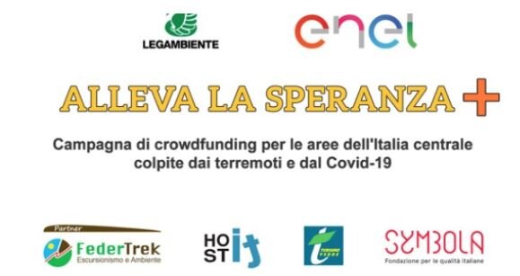 "Alleva la speranza", crowdfunding per le imprese nelle aree dei terremoti 2016-2017 "Alleva la speranza", crowdfunding per le imprese nelle aree dei terremoti 2016-2017