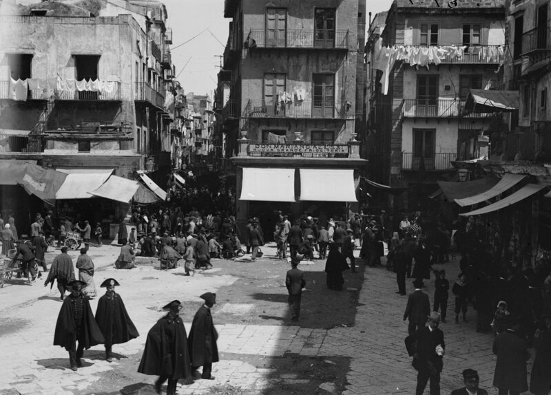 L'Italia, com'era 10) Palermo e gli abbanniatori erranti