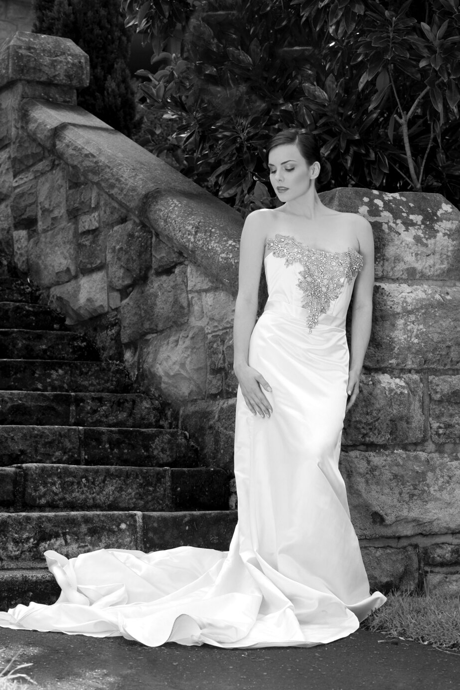 Cinzia e Luca Fotoidea wedding la bellezza del ritratto in bianco e nero