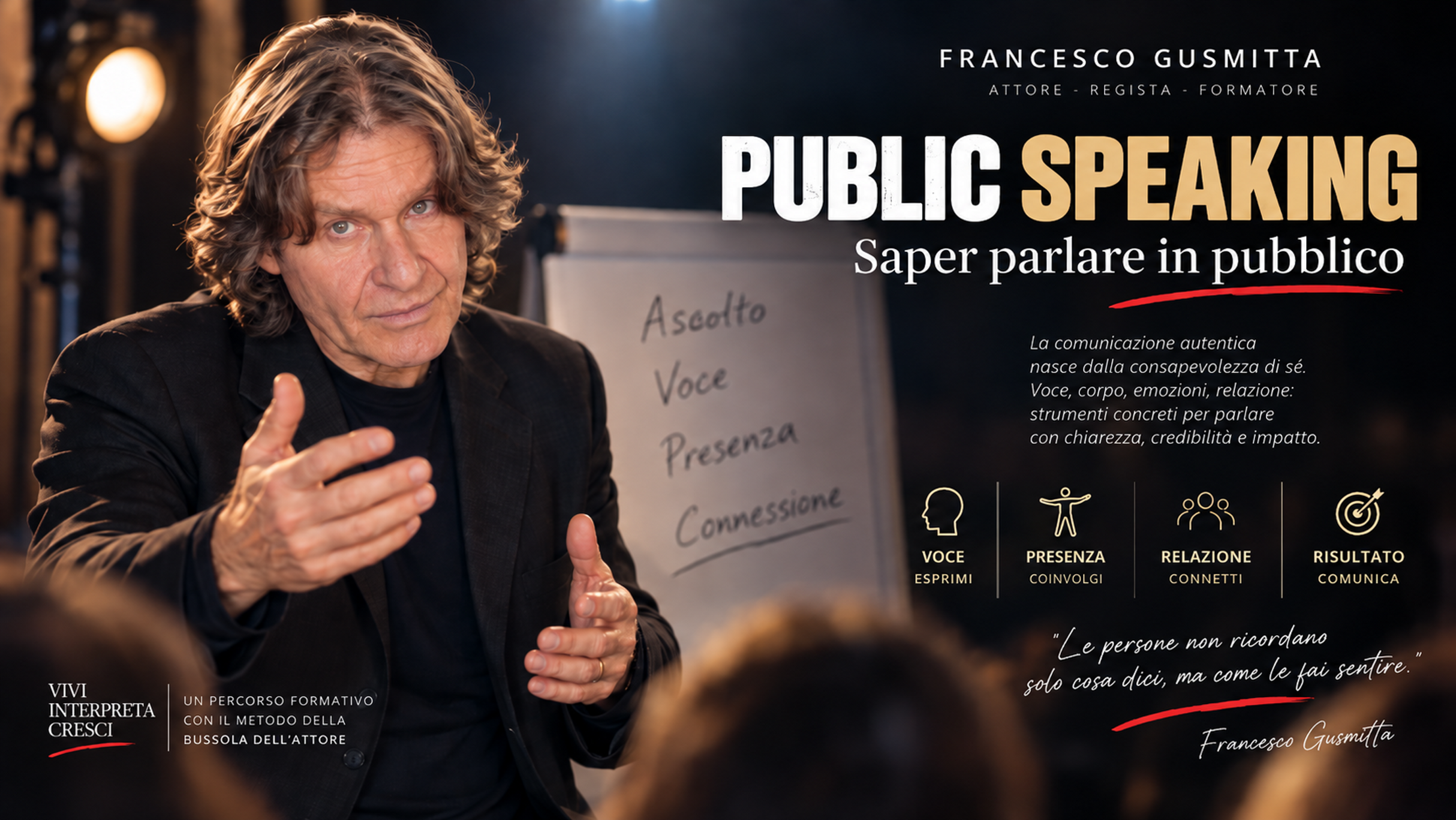 Corso Public Speaking Trieste – Francesco Gusmitta