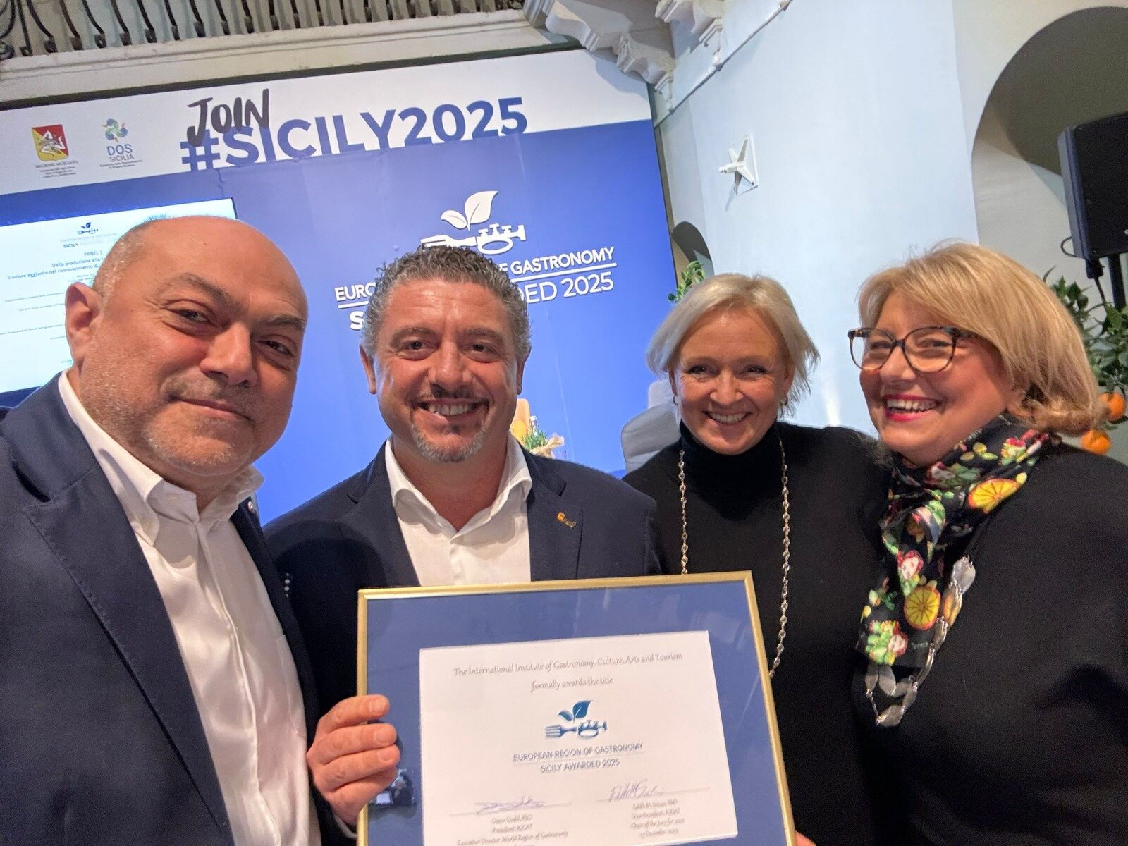 La Sicilia è "Regione europea della gastronomia 2025"