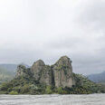 Rocca del Lupo spartiacque tra la fiumara Amendolea e la fiumara Condofuri