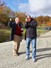 Gianni con Guido Cossard Montione (Verghereto)