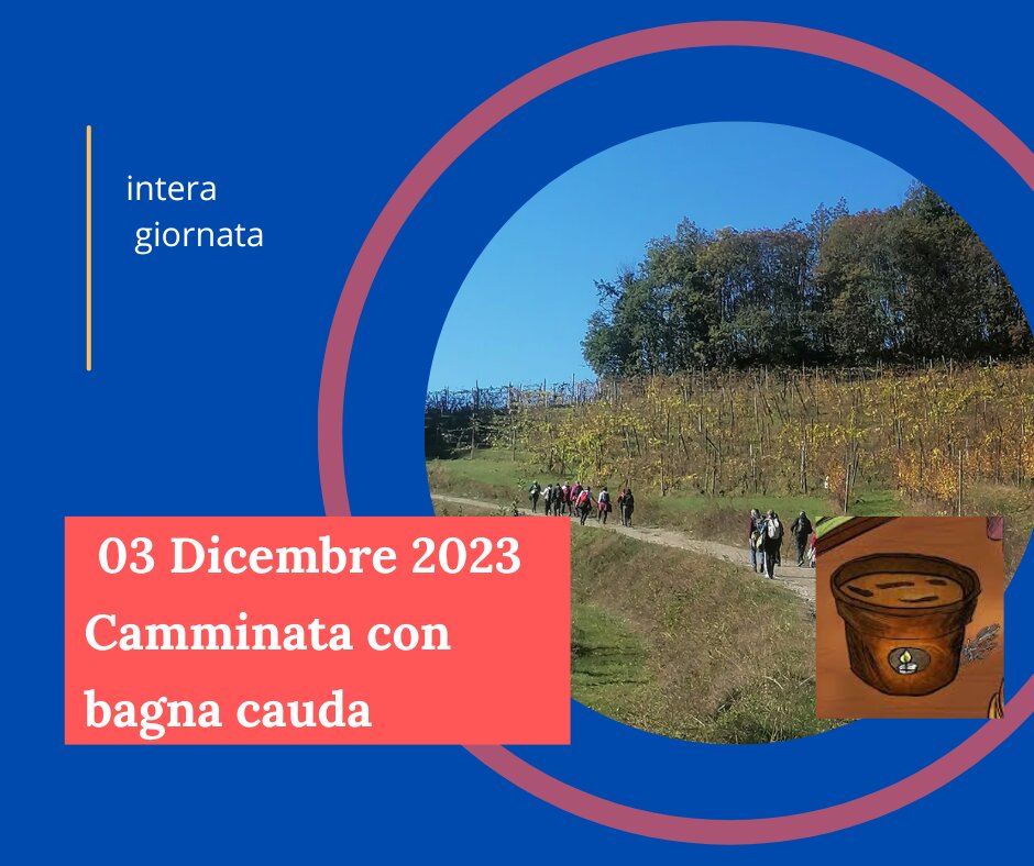 Camminata ... con bagna cauda