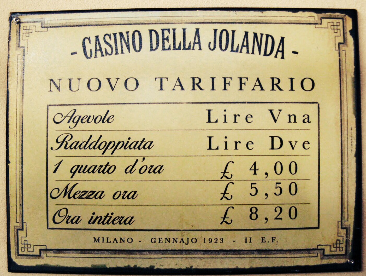 Quando le case "chiuse" erano aperte