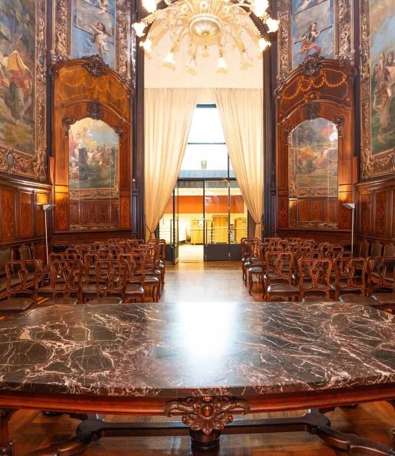 Porta Nuova e la sala Gonin