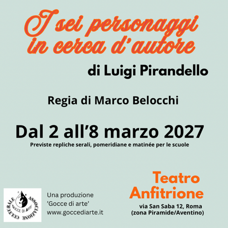 i 6 personaggi.. i 6 personaggi..