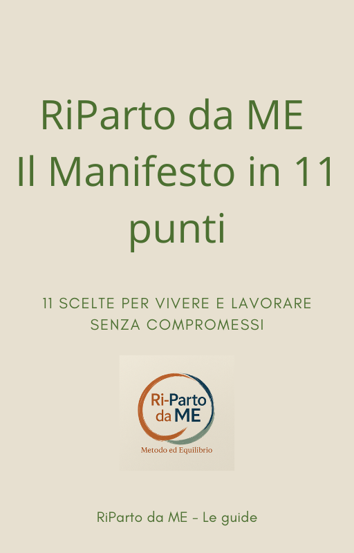 copertina del Manifesto in 11 punti di RiParto da ME