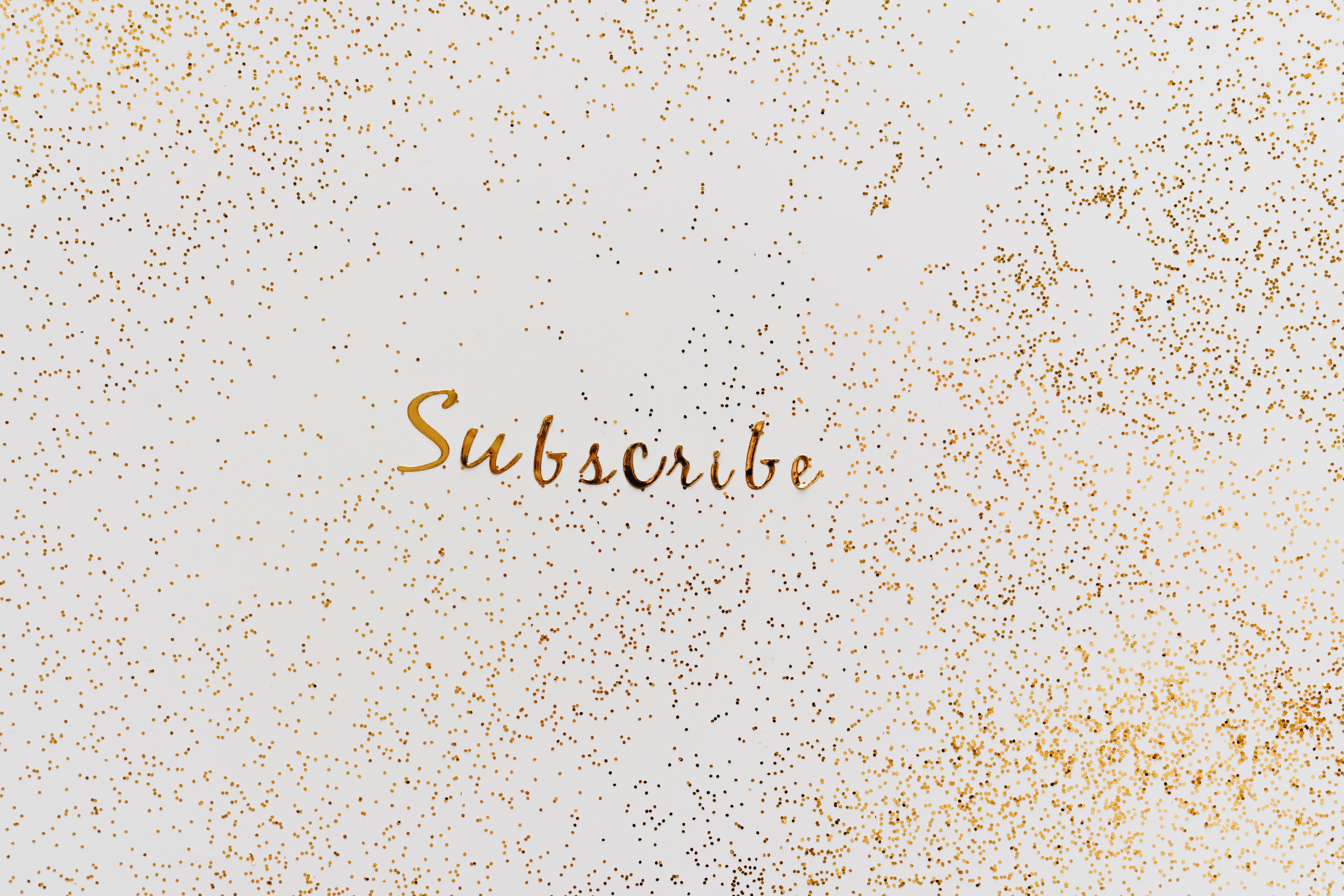 la scritta Subscribe