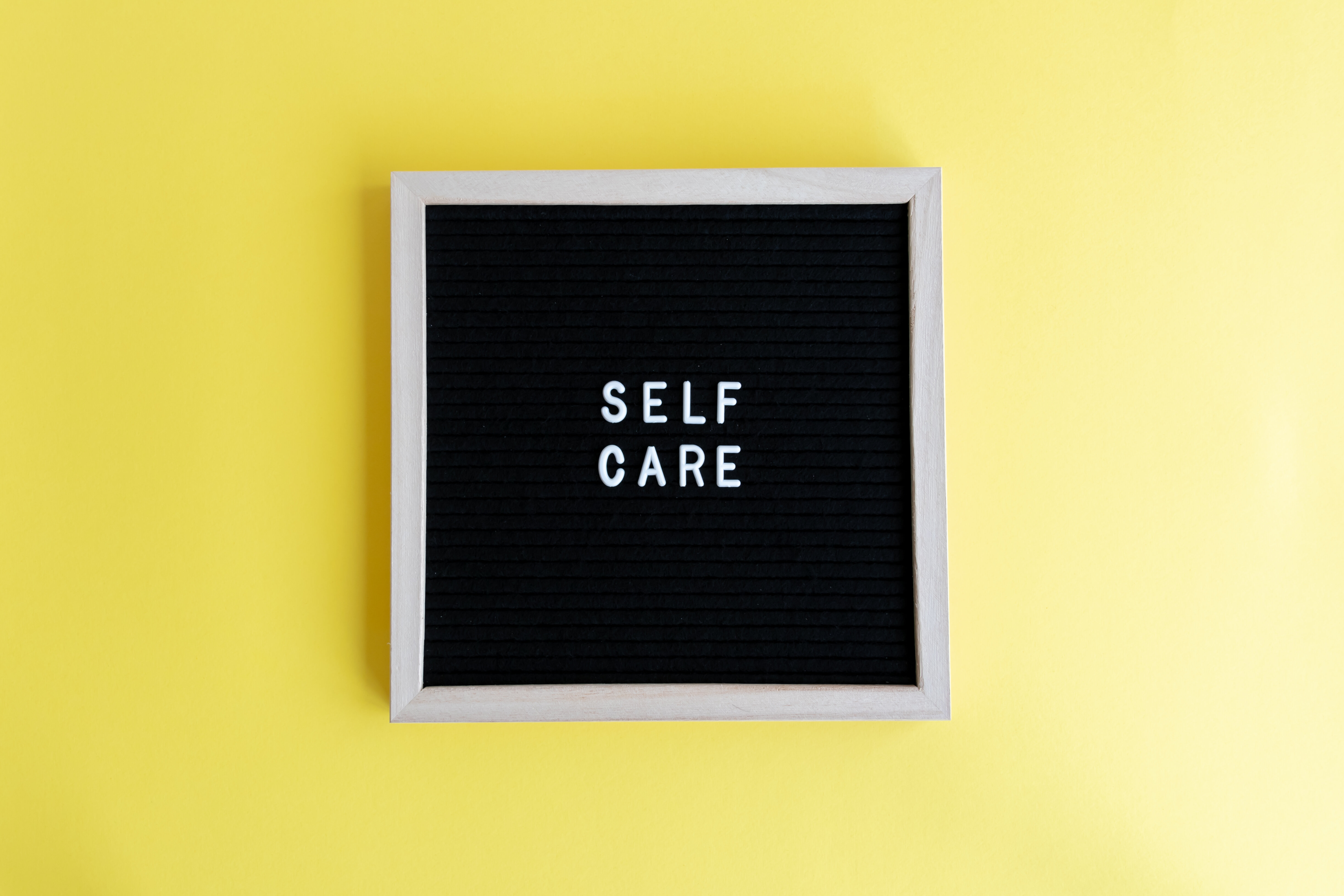 self care ovvero prendersi cura di sè