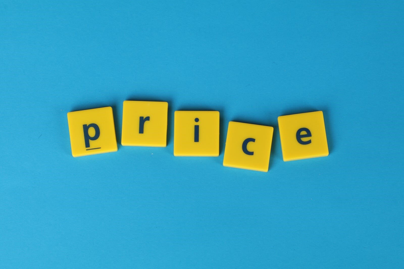 la scritta PRICE