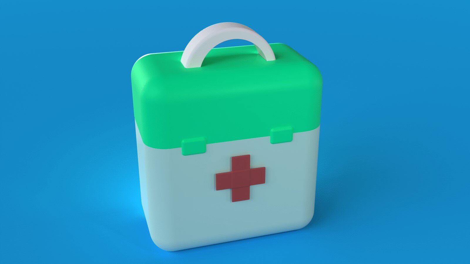una cassetta di primo soccorso