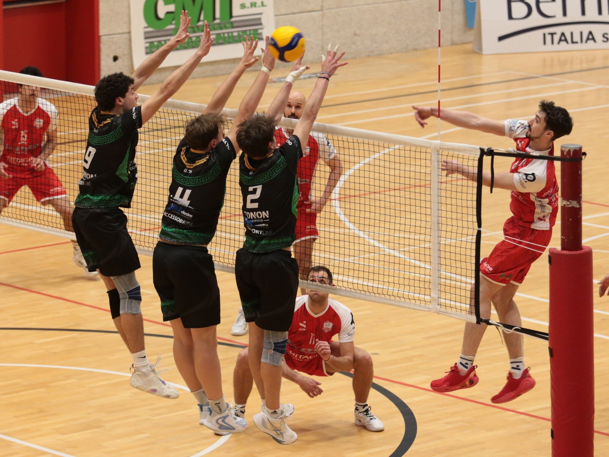 Olympo si arrende per 3-0 a Monselice