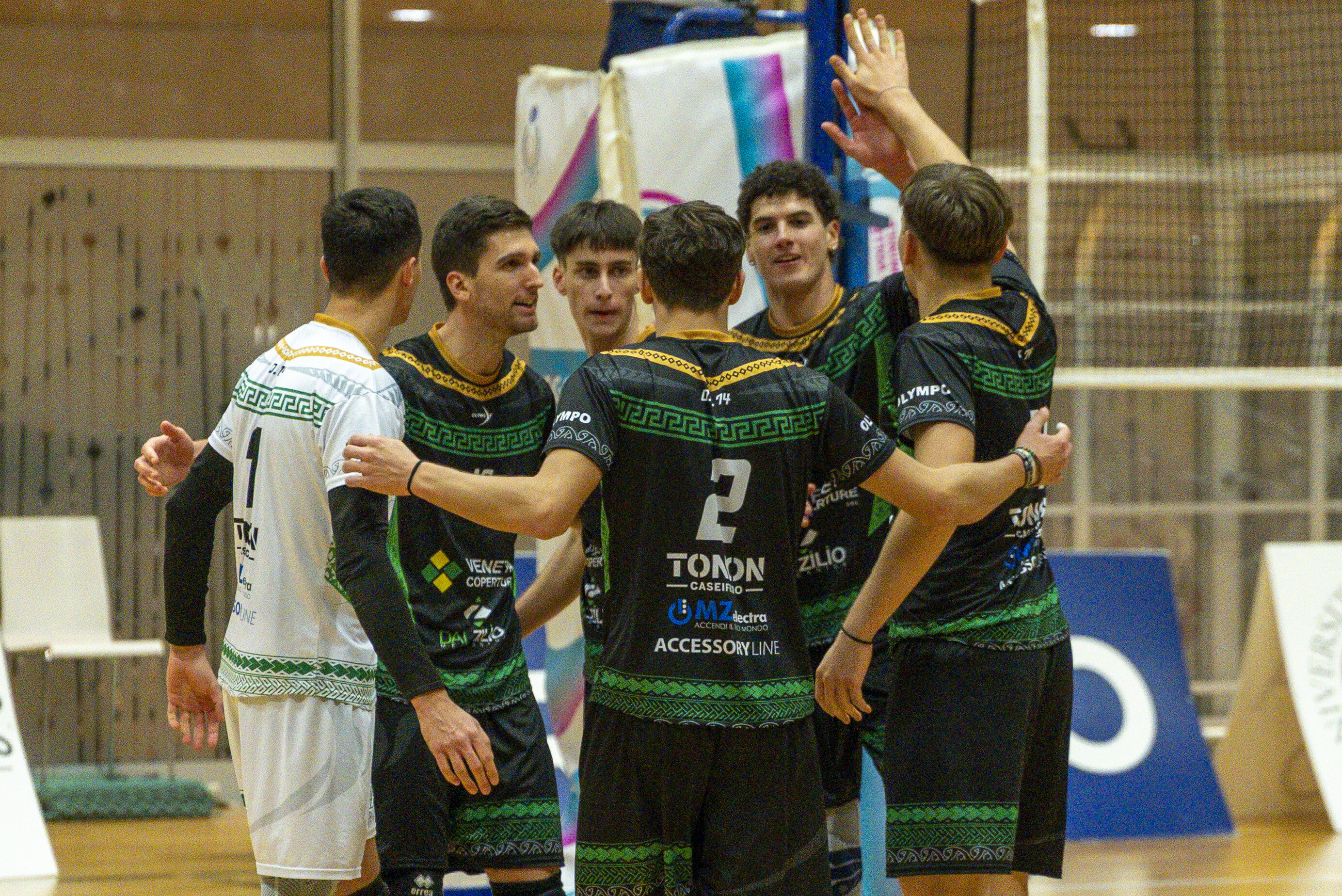 Olympo lotta ma cade a Trento