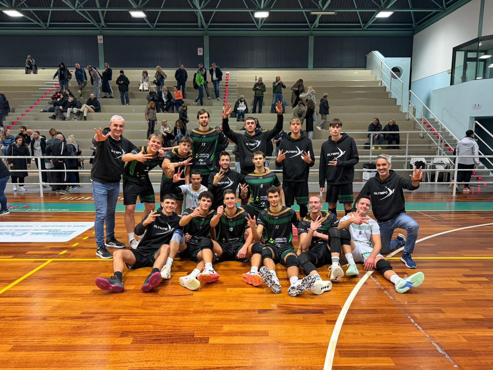 Olympo "Corsaro" in trasferta: Vittoria 3-0 a Piove di Sacco