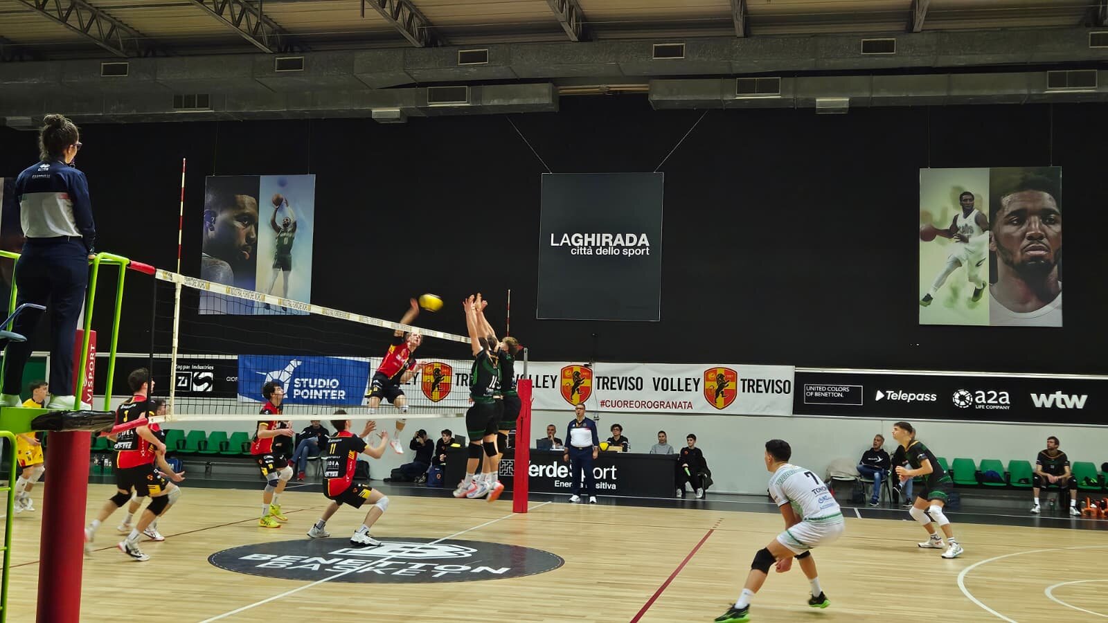 Olympo sconfitto nel derby: Volley Treviso vince 3-0