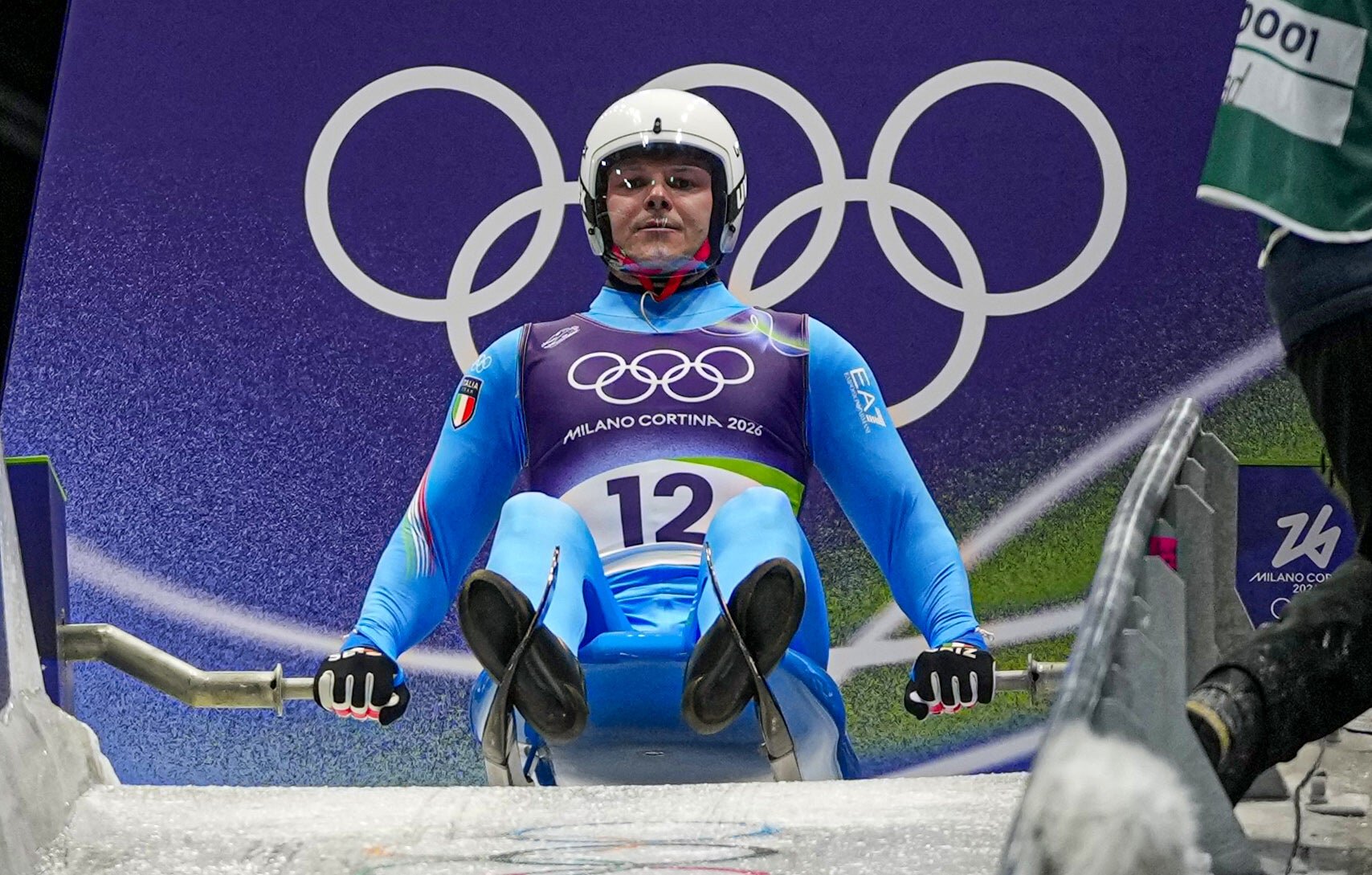 Olimpiadi Milano-Cortina 2026: Slittino uomini, Bronzo per Fischnaller