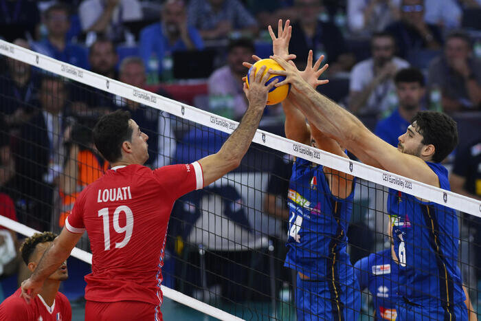 Pallavolo - Europei 2023: Italia-Francia 3-0 Pallavolo - Europei 2023: Italia-Francia 3-0