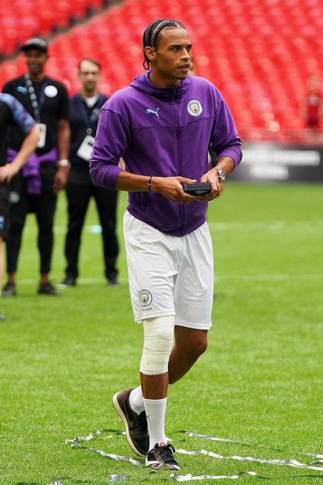 Calcio: Leroy Sané si è rotto il crociato, sei mesi di stop. Calcio: Leroy Sané si è rotto il crociato, sei mesi di stop.