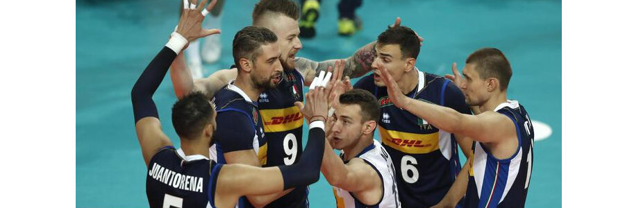 Pallavolo - Campionati Europei: Italia-Grecia 3-1