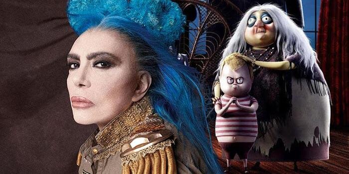 Cinema: Loredana Bertè nonna rock per La Famiglia Addams Cinema: Loredana Bertè nonna rock per La Famiglia Addams