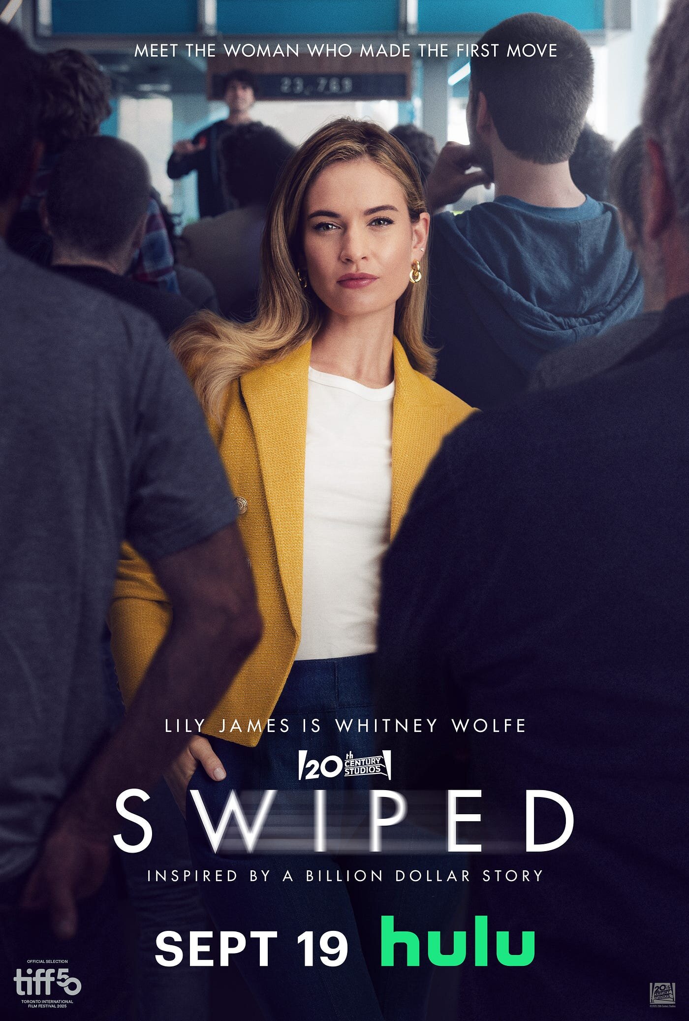 Cinema: Lily James protagonista in Swiped