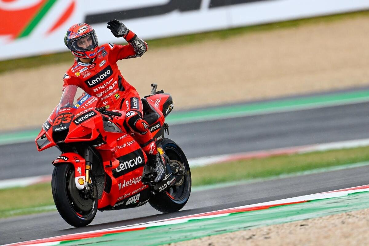 MotoGP - GP San Marino: Vince ancora Bagnaia
