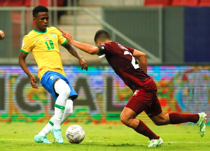 Calcio - Copa America 2021: Brasile - Venezuela 3-0 e Colombia-Ecuador 1-0