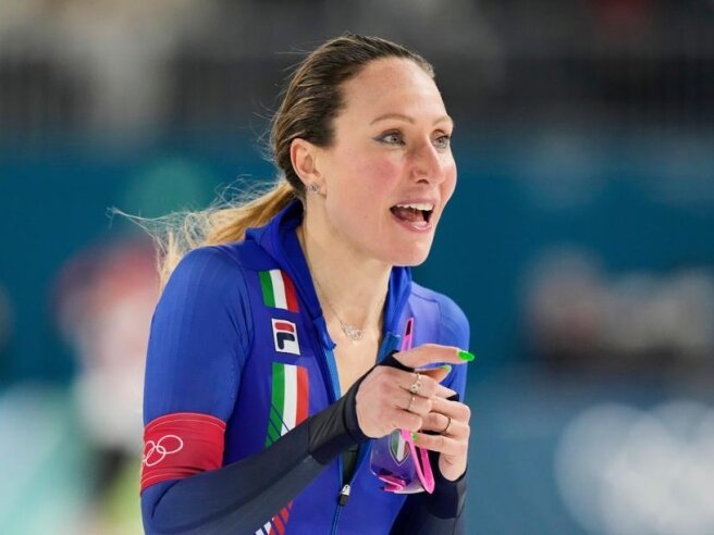 Olimpiadi Milano-Cortina 2026: Pattinaggio veloce, Francesca Lollobrigida &egrave; campionessa Olimpica dei 3000m