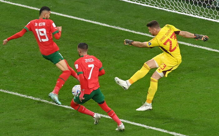 Mondiali Qatar 2022: Ottavi di Finale, Marocco-Spagna 3-0 d.c.r.