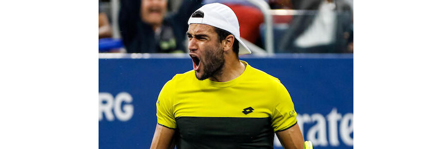 Tennis - US Open: Matteo Berrettini ottiene una storica semifinale battendo Gael Monfils Tennis - US Open: Matteo Berrettini ottiene una storica semifinale battendo Gael Monfils