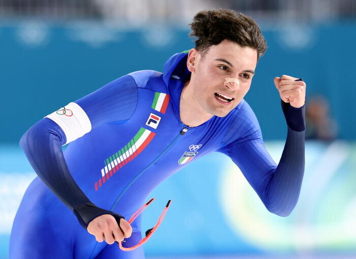 Olimpiadi Milano-Cortina 2026: Pattinaggio di Velocit&agrave;, Riccardo Lorello bronzo nei 5000m