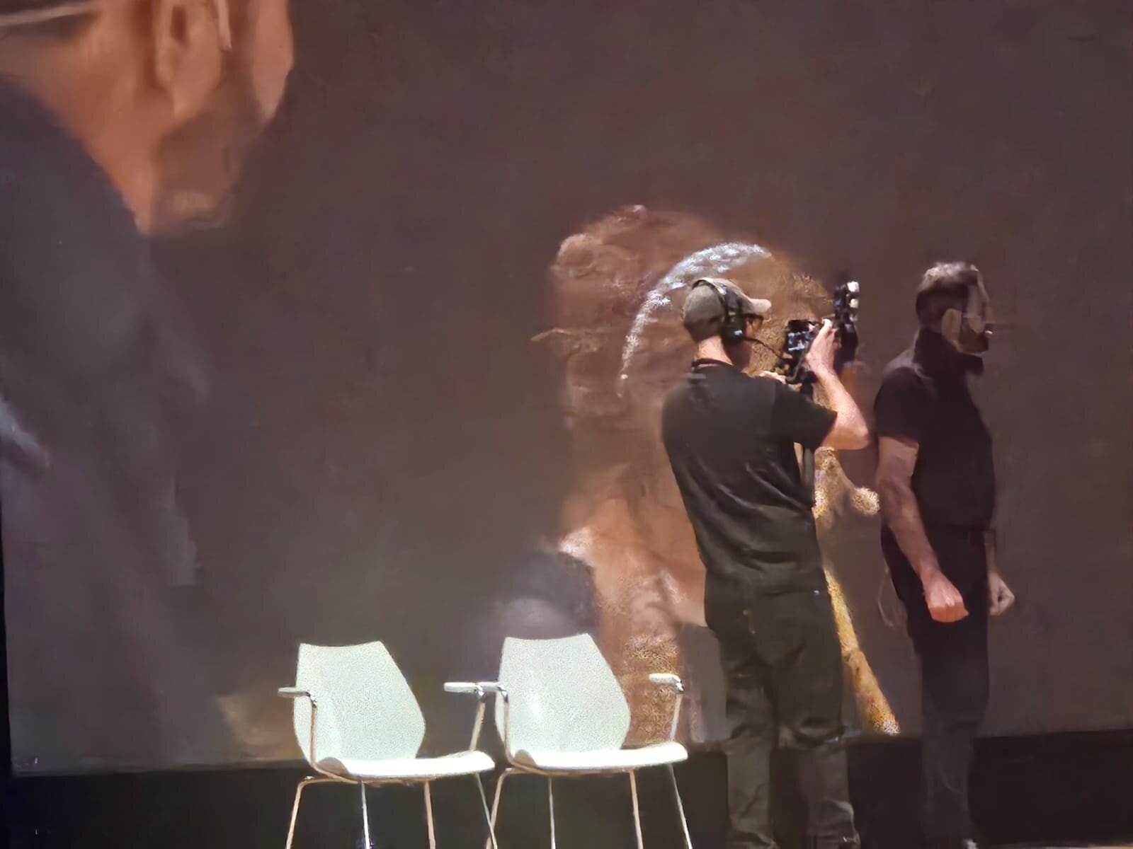 Performance di Live Cinema al Teatro Concordia