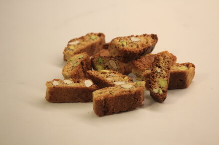 Cantucci Mandorla e pistacchi