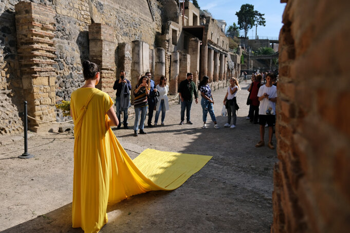 Passeggiata teatralizzata area archeologica di Ercolano